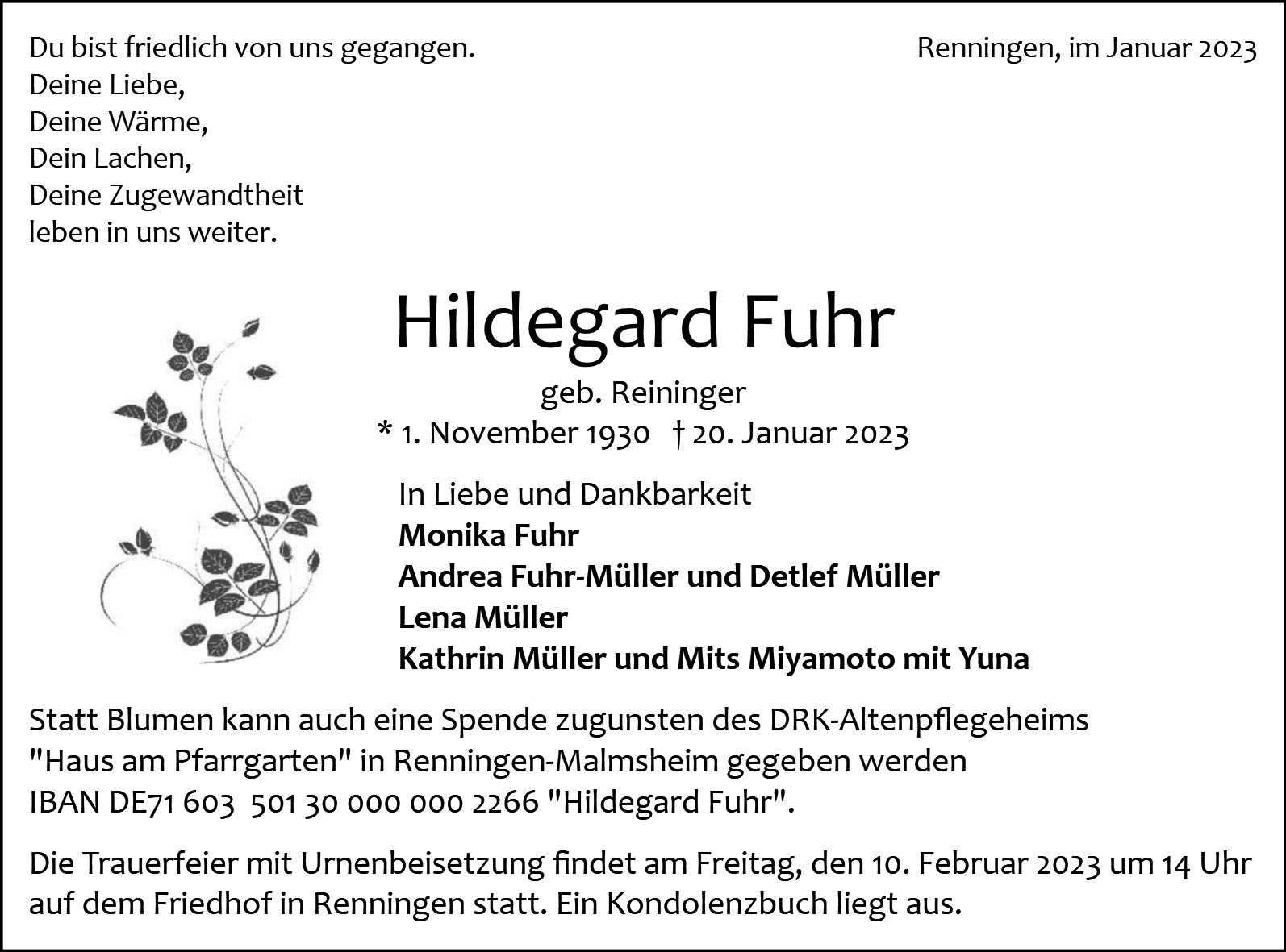 Hildegard Fuhr